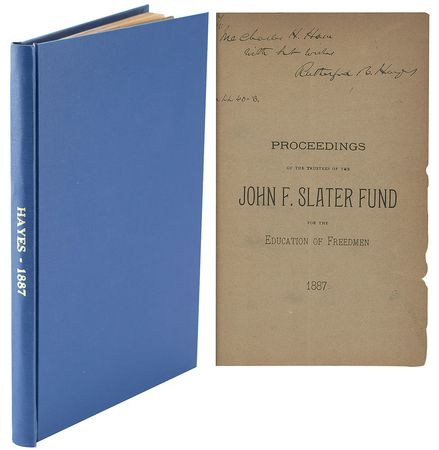 Lot #33 Rutherford B. Hayes Book - Image 1