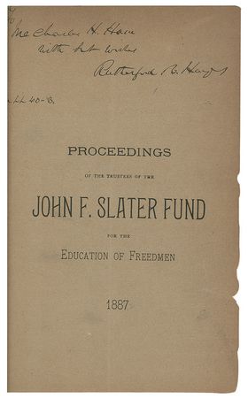 Lot #33 Rutherford B. Hayes Book - Image 2