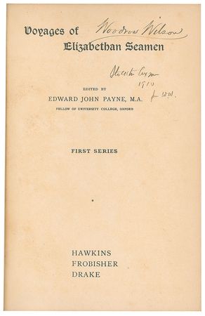 Lot #55 Woodrow Wilson Book - Image 2
