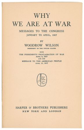 Lot #52 Woodrow Wilson Book - Image 3