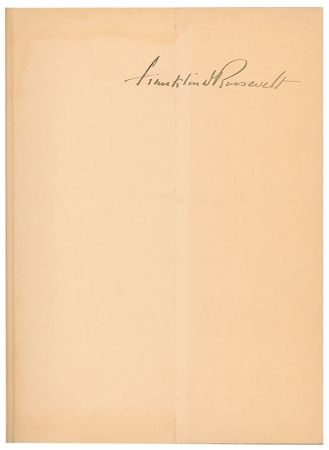 Lot #60 Franklin D. Roosevelt Book - Image 2