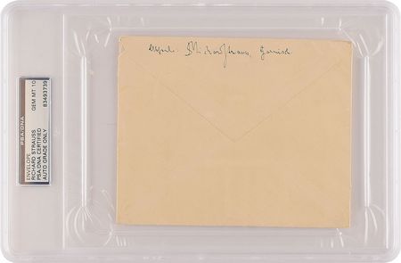 Lot #790 Richard Strauss Envelope - Image 2