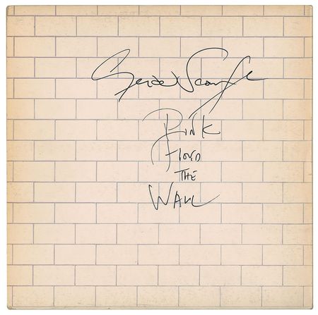 Lot #774 Pink Floyd: Pink Floyd's prog rock masterwork, The Wall, signed by the entire band - Image 2