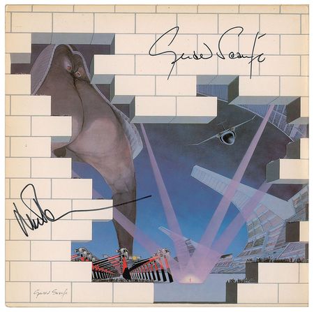 Lot #774 Pink Floyd: Pink Floyd's prog rock masterwork, The Wall, signed by the entire band - Image 3