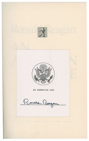 Lot #158 Ronald Reagan Book - Image 1