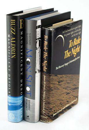 Lot #608 Moonwalkers: Aldrin, Shepard, and Irwin Books - Image 4