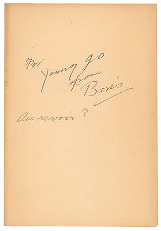 Lot #862 Boris Karloff: Three autographs of the horror icon - Image 2