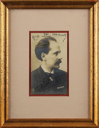 Lot #785 Jules Massenet Signed Photograph - Image 2