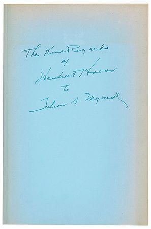 Lot #133 Herbert Hoover Books - Image 1