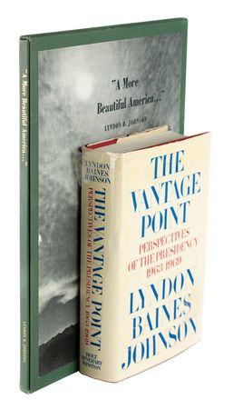 Lot #136 Lyndon and Lady Bird Johnson Books - Image 3