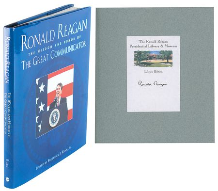 Lot #159 Ronald Reagan Book - Image 3