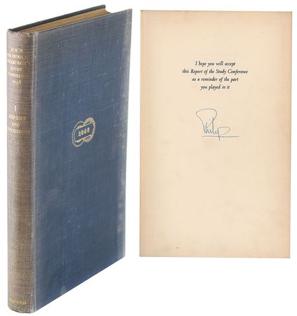 Lot #408 Prince Philip Book - Image 1