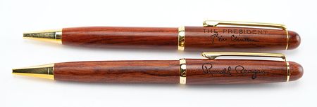 Lot #166 Ronald Reagan and Bill Clinton - Image 2