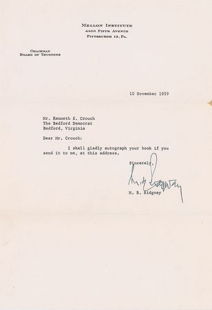 Lot #543 Matthew Ridgway Group Lot - Image 2