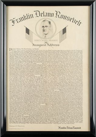 Lot #171 Franklin D. Roosevelt Print - Image 2
