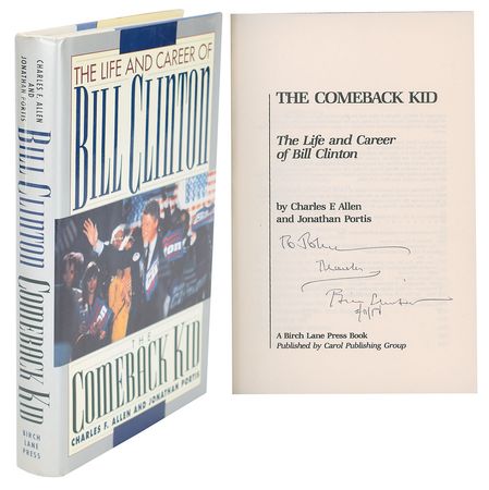 Lot #99 Bill Clinton Book - Image 1