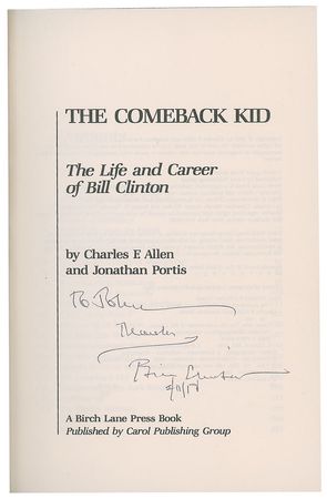 Lot #99 Bill Clinton Book - Image 2