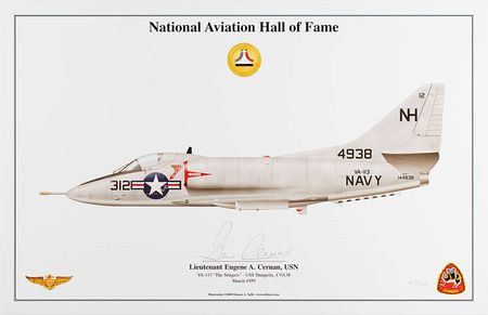 Lot #579 Gene Cernan - Image 1