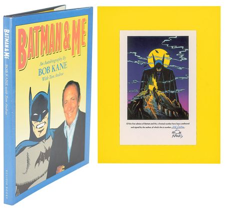 Lot #681 Bob Kane Book - Image 1