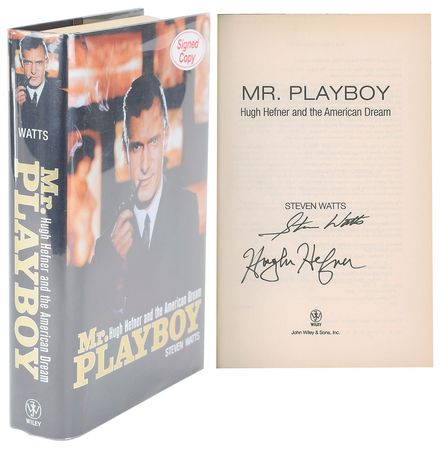 Lot #924 Hugh Hefner Book - Image 1