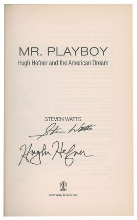 Lot #924 Hugh Hefner Book - Image 2