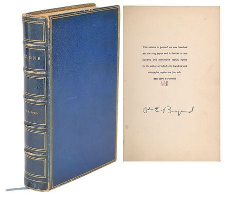 Lot #327 Richard E. Byrd Book - Image 1