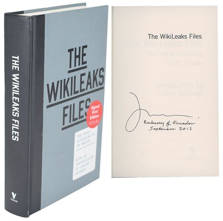 Lot #310 Julian Assange Book - Image 1