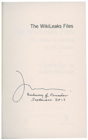 Lot #310 Julian Assange Book - Image 2