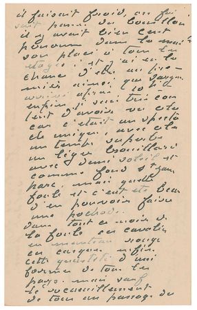 Lot #636 Claude Monet: Between meals with John Singer Sargent, Monet takes in Queen Victoria's state funeral: 
