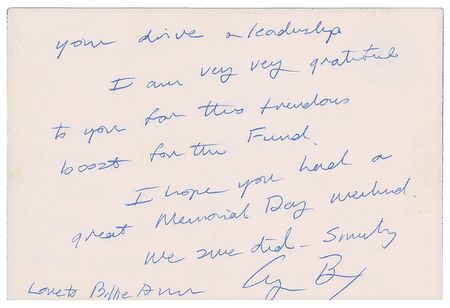 Lot #81 George Bush Handwritten Letter Signed - Image 2