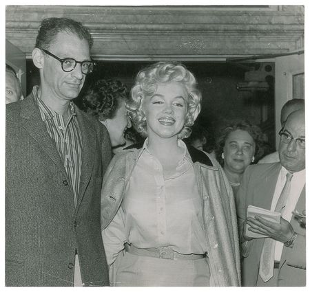 Lot #951 Marilyn Monroe and Arthur Miller Photograph - Image 1