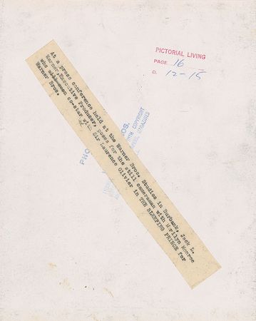 Lot #952 Marilyn Monroe and Jack Warner Photograph - Image 2