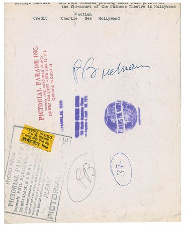 Lot #953 Marilyn Monroe and Jane Russell Photograph - Image 2