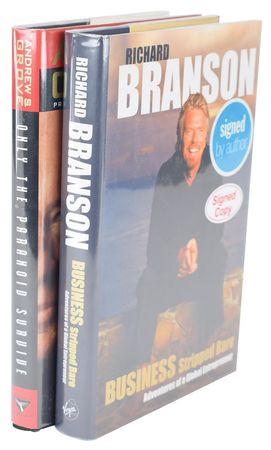 Lot #321 Richard Branson and Andrew Grove Books - Image 3