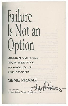 Lot #602 Mission Control: Kranz and Kraft Books - Image 1