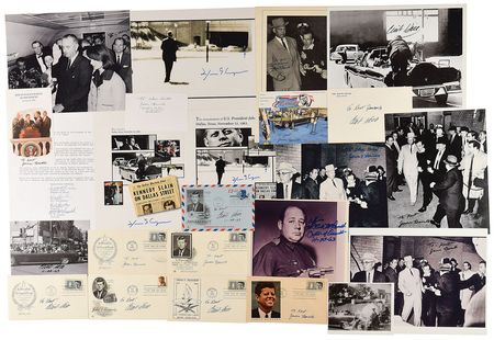 Lot #370 Kennedy Assassination Group Lot - Image 1