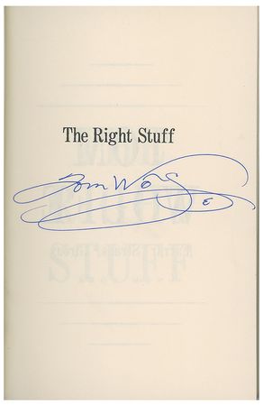 Lot #756 Tom Wolfe Book - Image 1