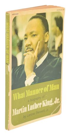 Lot #260 Martin Luther King, Jr: Boldly signed biography of the Civil Rights icon - Image 3