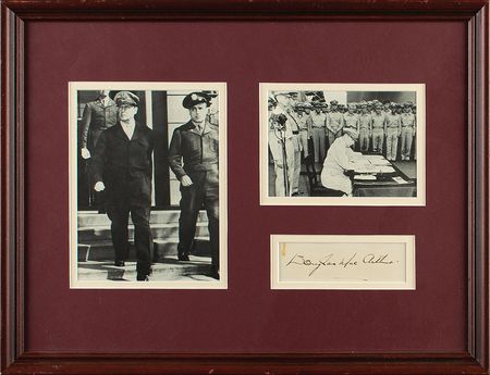 Lot #531 Douglas MacArthur Signature - Image 1