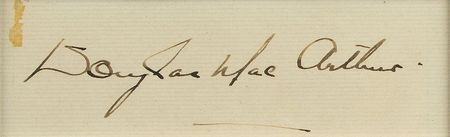 Lot #531 Douglas MacArthur Signature - Image 2