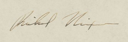 Lot #73 Richard Nixon Signed Document - Image 3