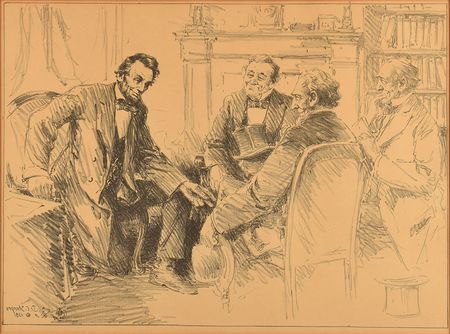 Lot #26 Abraham Lincoln: Lincoln releases Confederate POWs upon taking the amnesty oath - Image 2