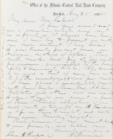 Lot #509 Ambrose E. Burnside Handwritten Letter Signed - Image 2