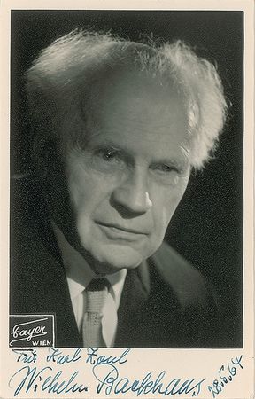 Lot #775 Wilhelm Backhaus - Image 1