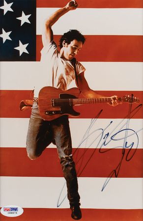 Lot #837 Bruce Springsteen Signed Photograph - Image 1