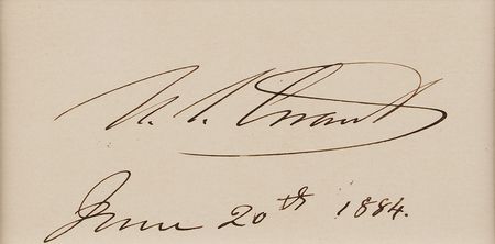 Lot #32 U. S. Grant Signature - Image 2