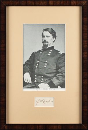 Lot #522 Winfield Scott Hancock Signature - Image 1
