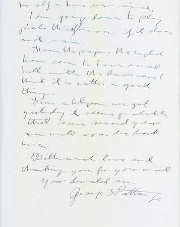 Lot #502 George S. Patton Mailing Envelope - Image 2