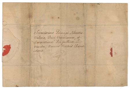 Lot #297 Queen Anne Signed Document - Image 3