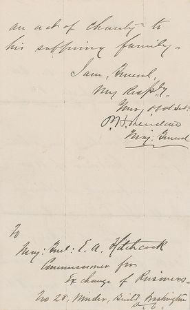 Lot #493 Philip H. Sheridan: 